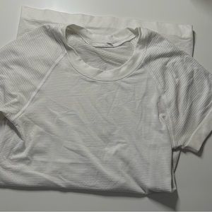 White Lululemon Short Sleeve Swiftly Tech 2.0